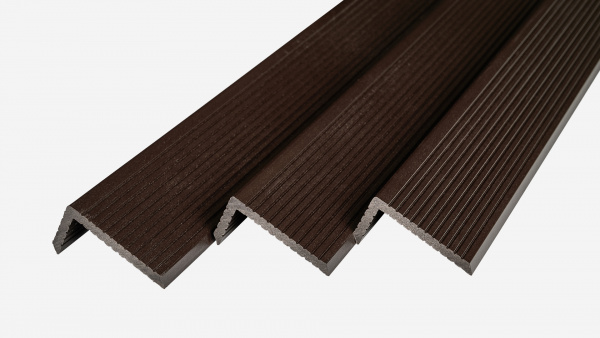 Угол торцевой Groentec 3000x70x35 мм, Венге