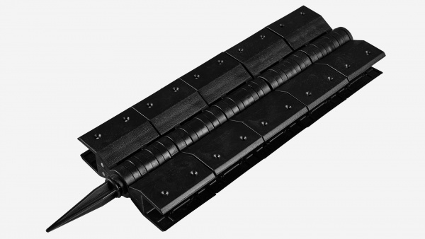 Угловой элемент для грядочной доски Groentec 150 мм Черный